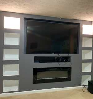 Custom Designs For Fireplaces And T.V