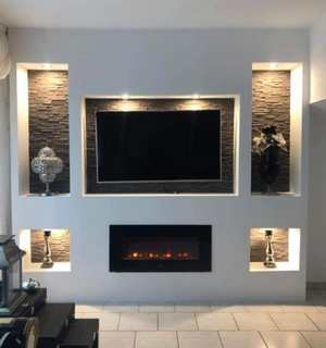 Custom Designs For Fireplaces And T.V