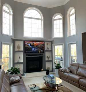 Custom Designs For Fireplaces And T.V