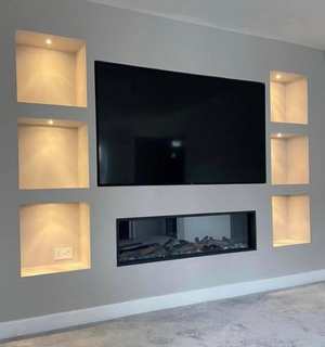 Custom Designs For Fireplaces And T.V